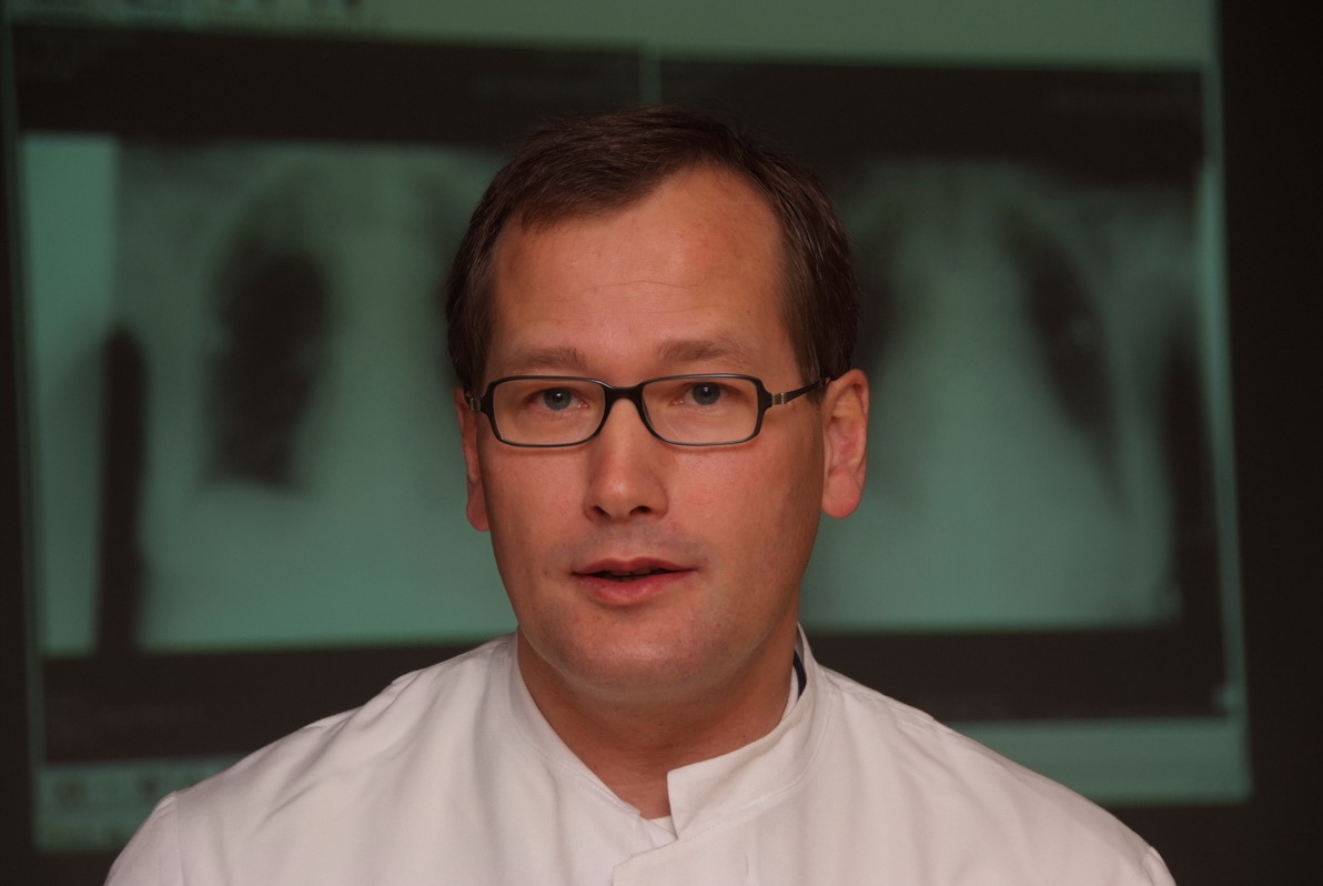 Jan Gummert, Direktor der Klinik für Thorax- und Kardiovaskularchirurgie am ...